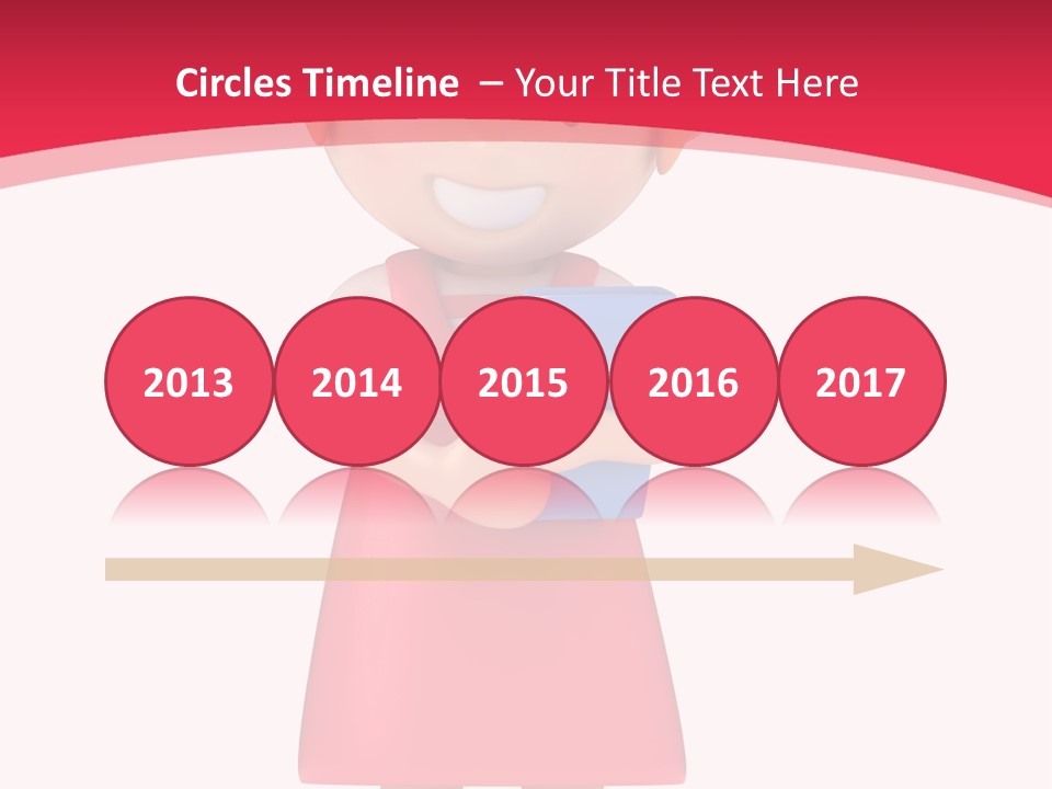 Clipart Study Preschooler PowerPoint Template