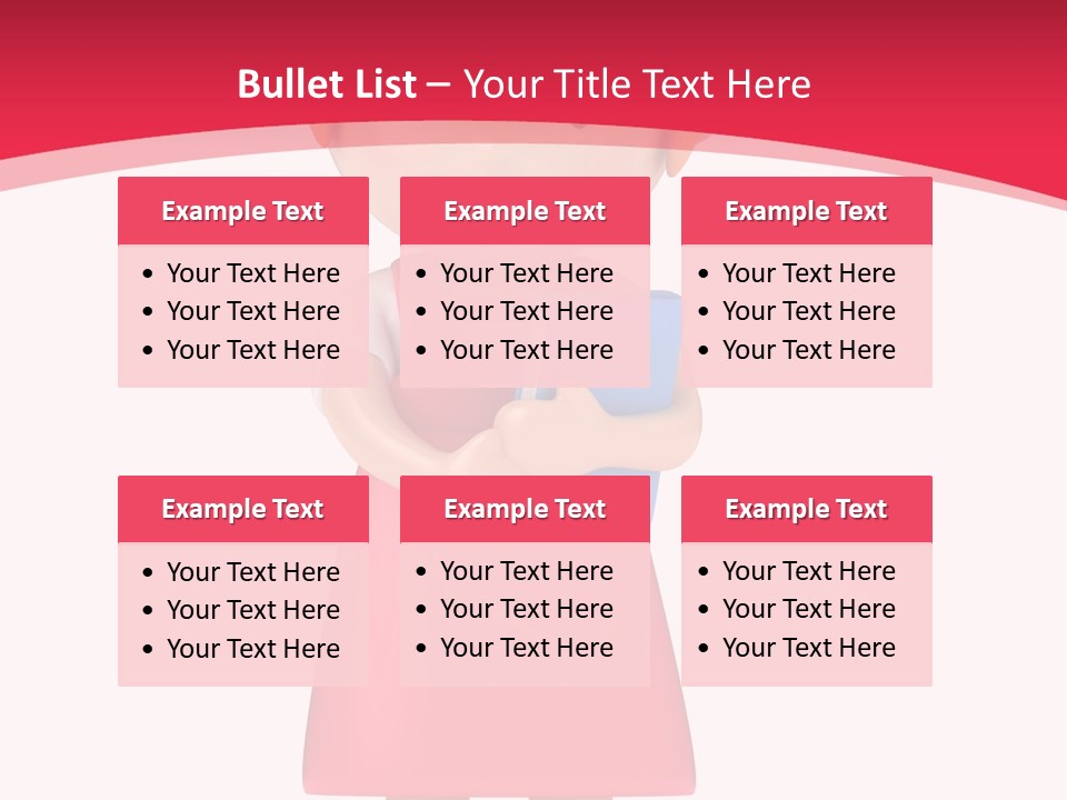 Clipart Study Preschooler PowerPoint Template