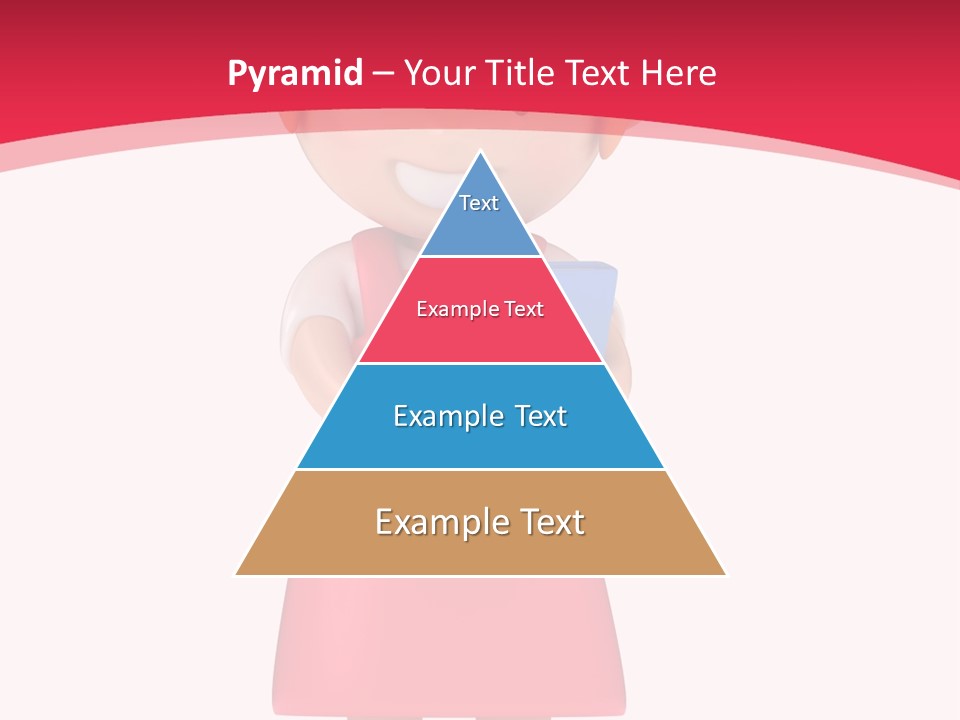 Clipart Study Preschooler PowerPoint Template