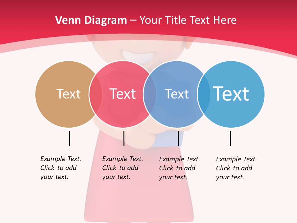 Clipart Study Preschooler PowerPoint Template