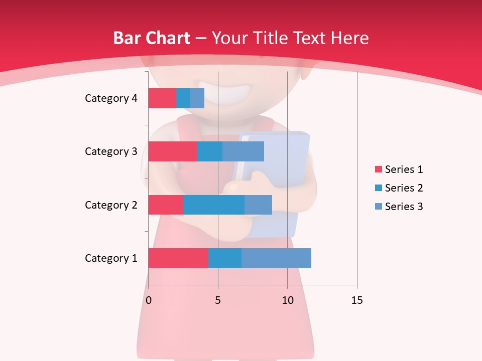 Clipart Study Preschooler PowerPoint Template