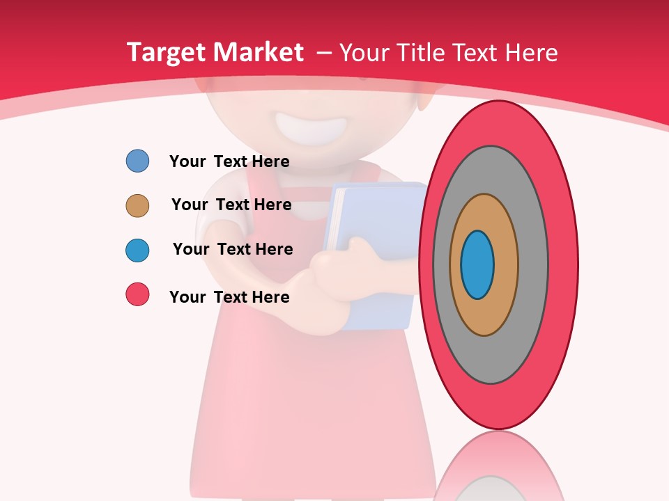 Clipart Study Preschooler PowerPoint Template