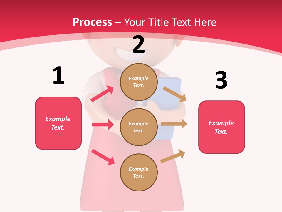 Clipart Study Preschooler PowerPoint Template