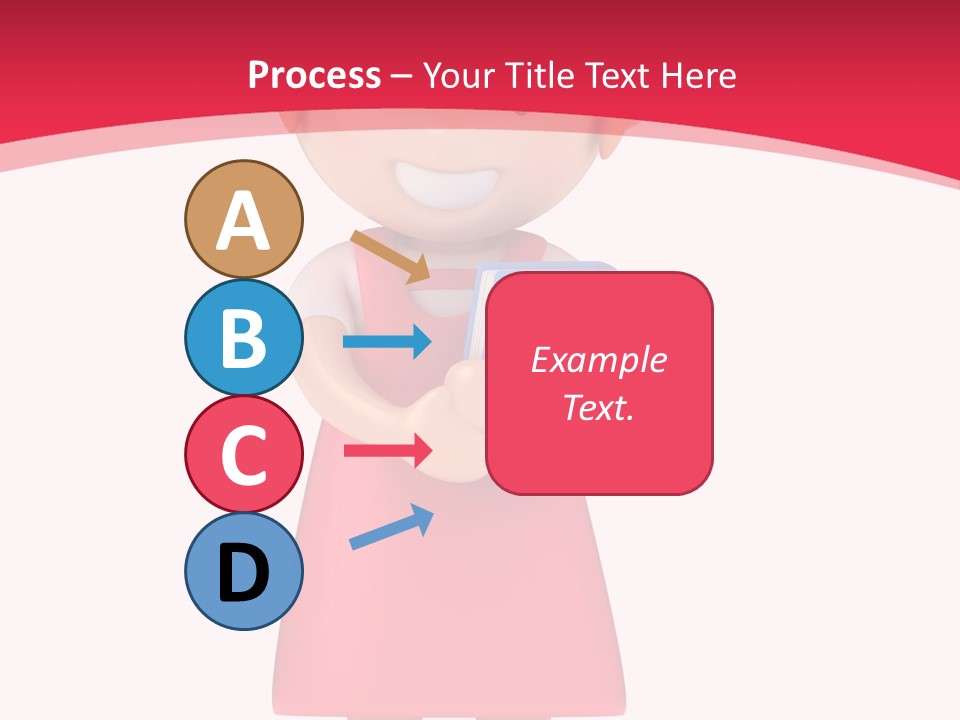 Clipart Study Preschooler PowerPoint Template