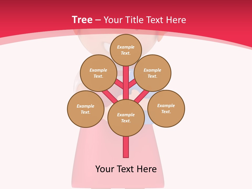 Clipart Study Preschooler PowerPoint Template