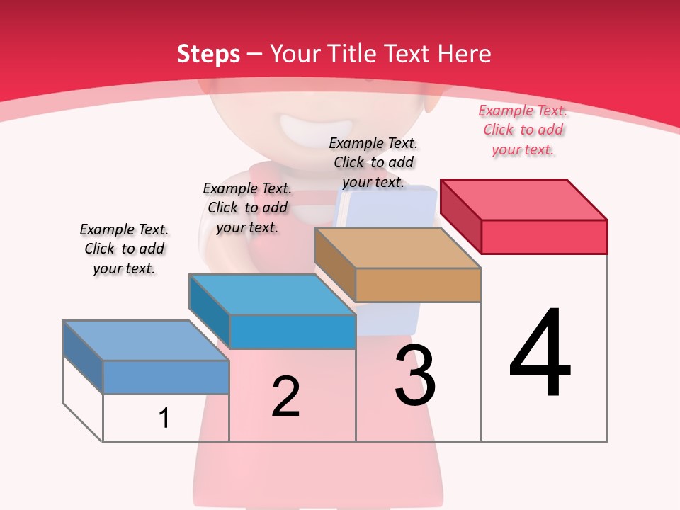Clipart Study Preschooler PowerPoint Template