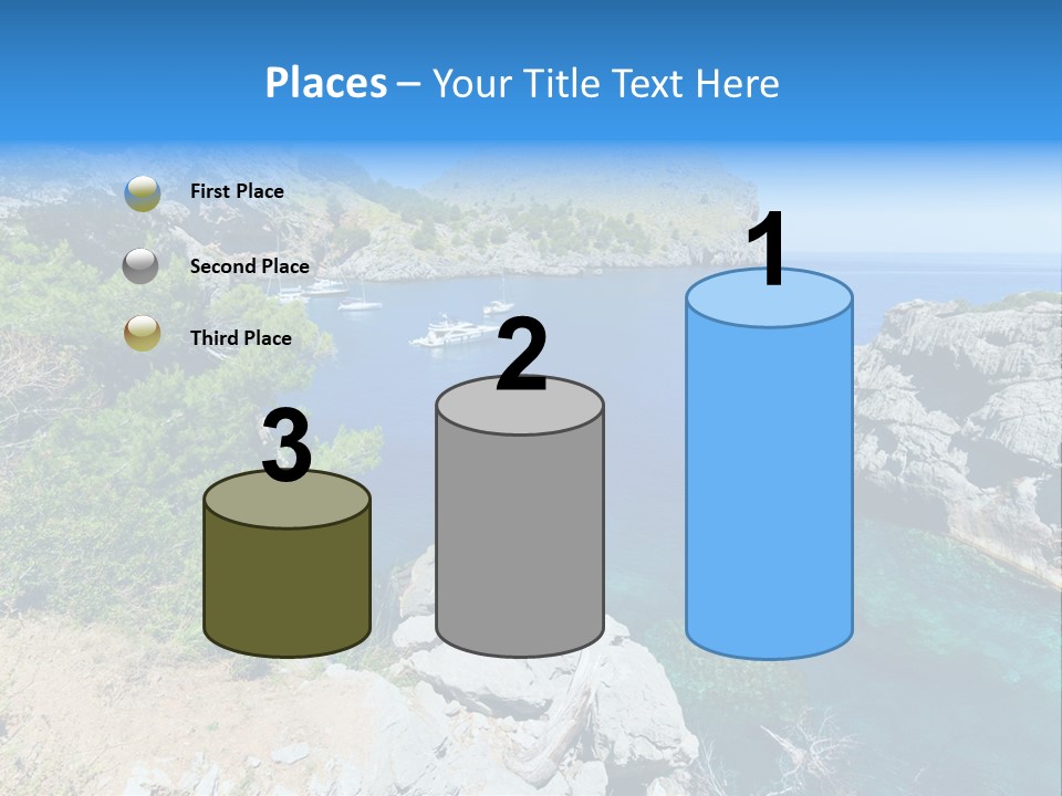 Sailing Paradise Mallorca PowerPoint Template