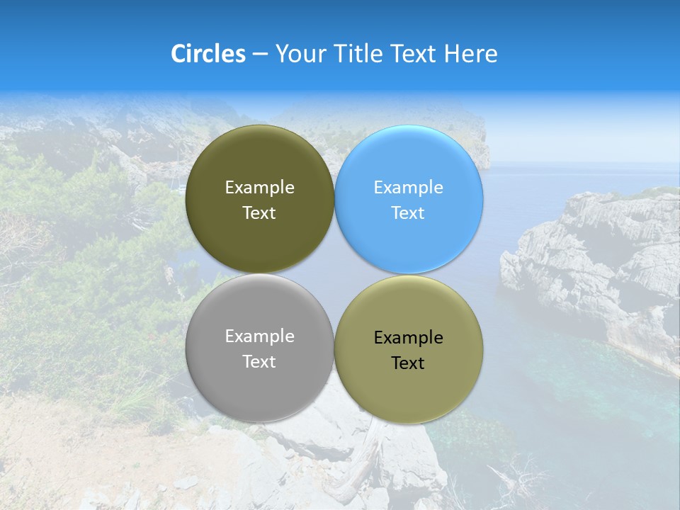 Sailing Paradise Mallorca PowerPoint Template