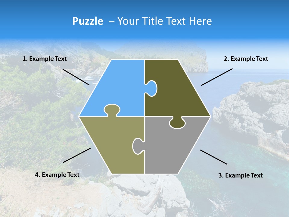 Sailing Paradise Mallorca PowerPoint Template