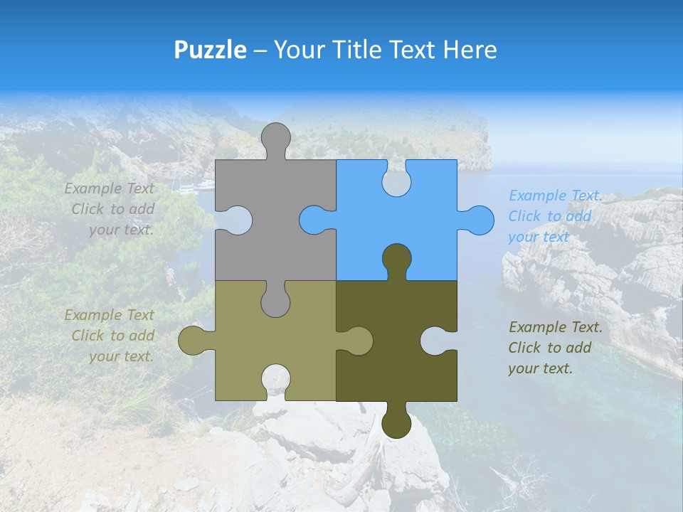 Sailing Paradise Mallorca PowerPoint Template