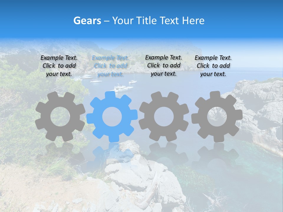 Sailing Paradise Mallorca PowerPoint Template