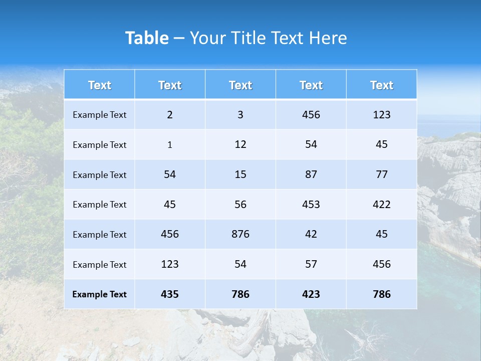 Sailing Paradise Mallorca PowerPoint Template