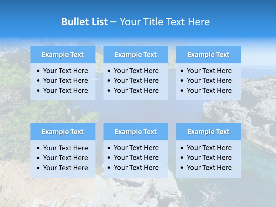 Sailing Paradise Mallorca PowerPoint Template