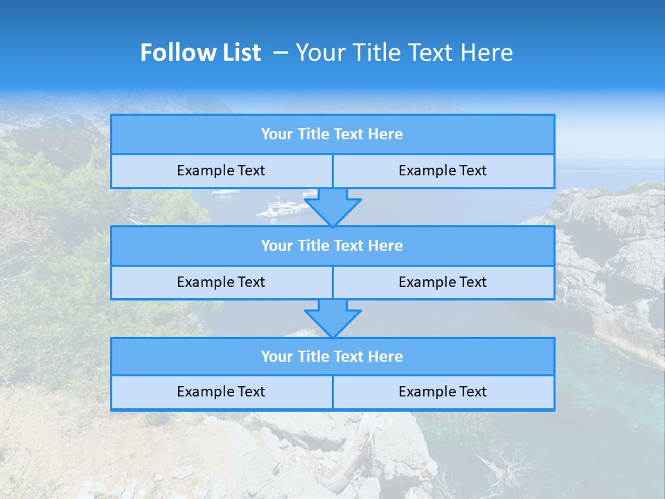 Sailing Paradise Mallorca PowerPoint Template