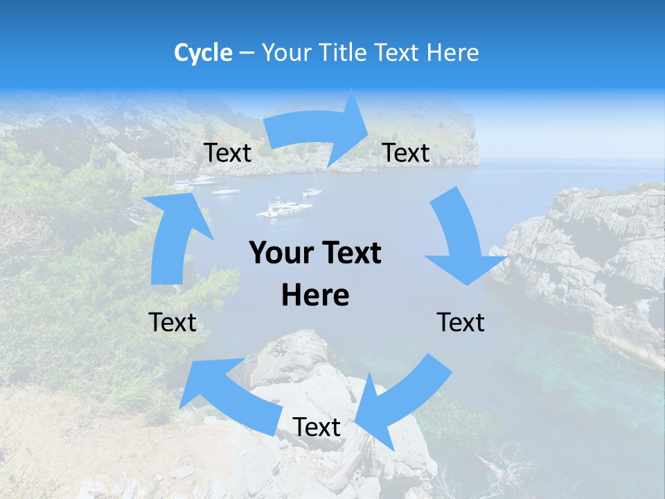 Sailing Paradise Mallorca PowerPoint Template