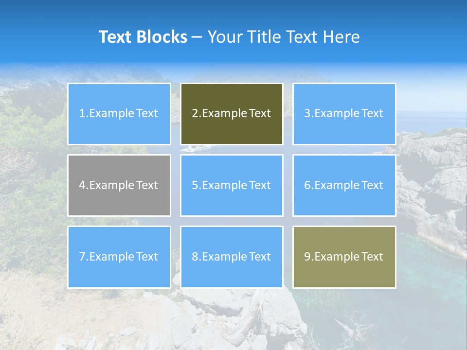 Sailing Paradise Mallorca PowerPoint Template