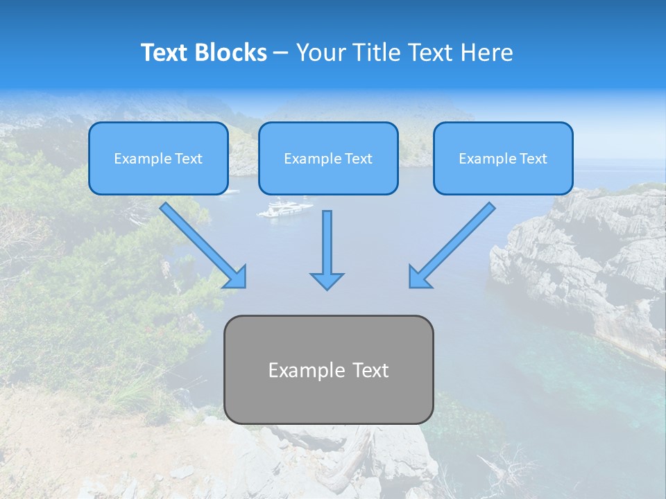Sailing Paradise Mallorca PowerPoint Template
