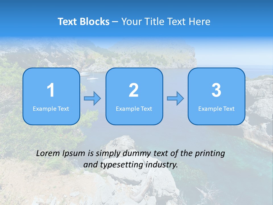 Sailing Paradise Mallorca PowerPoint Template