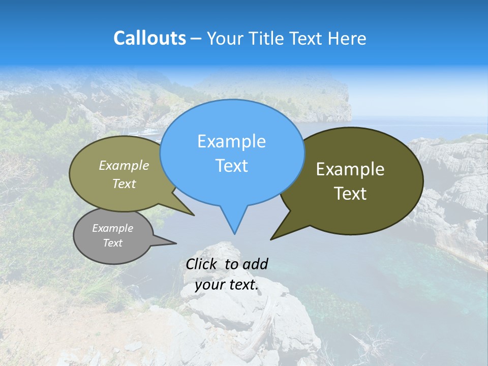 Sailing Paradise Mallorca PowerPoint Template