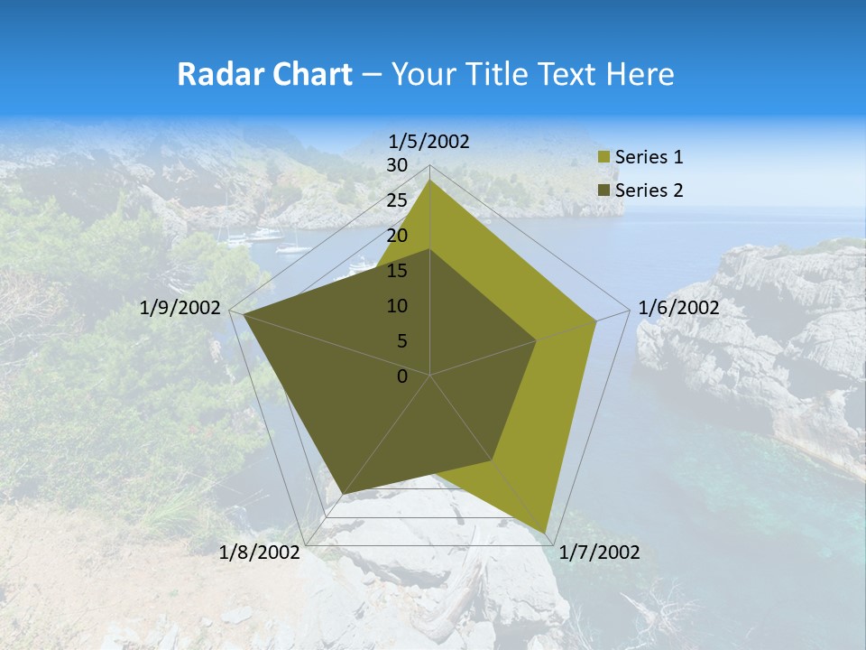Sailing Paradise Mallorca PowerPoint Template