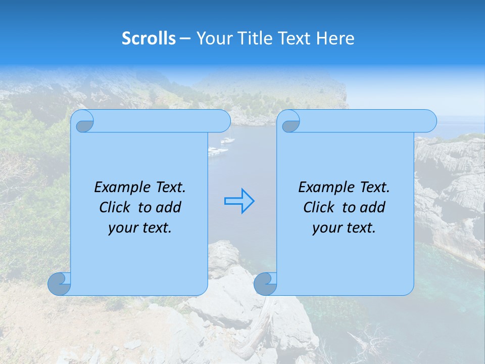 Sailing Paradise Mallorca PowerPoint Template