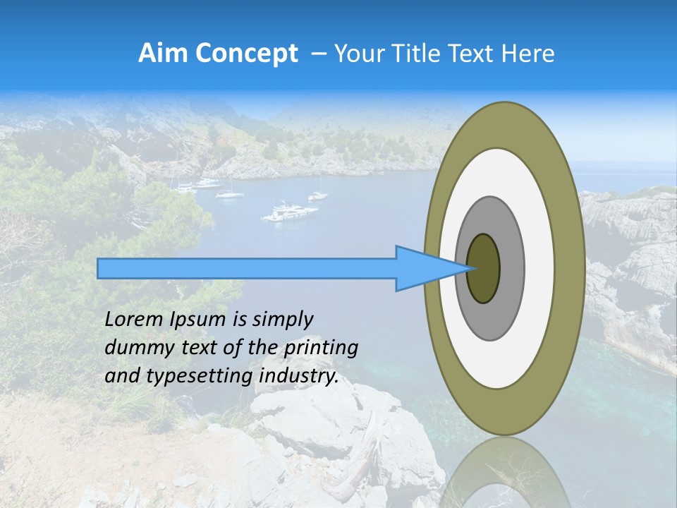 Sailing Paradise Mallorca PowerPoint Template