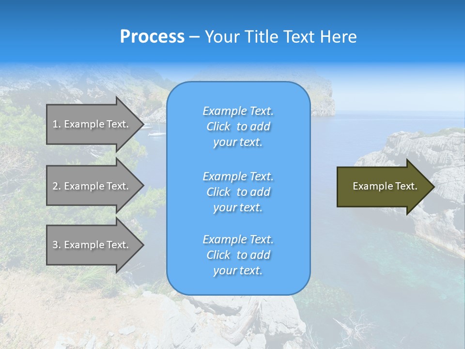 Sailing Paradise Mallorca PowerPoint Template