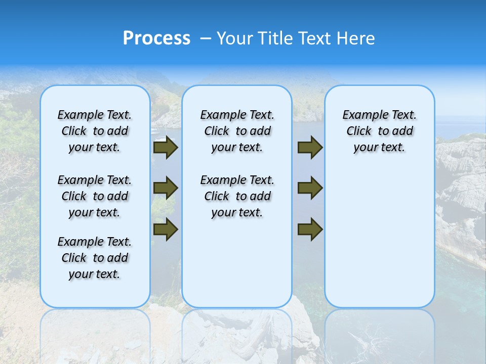 Sailing Paradise Mallorca PowerPoint Template