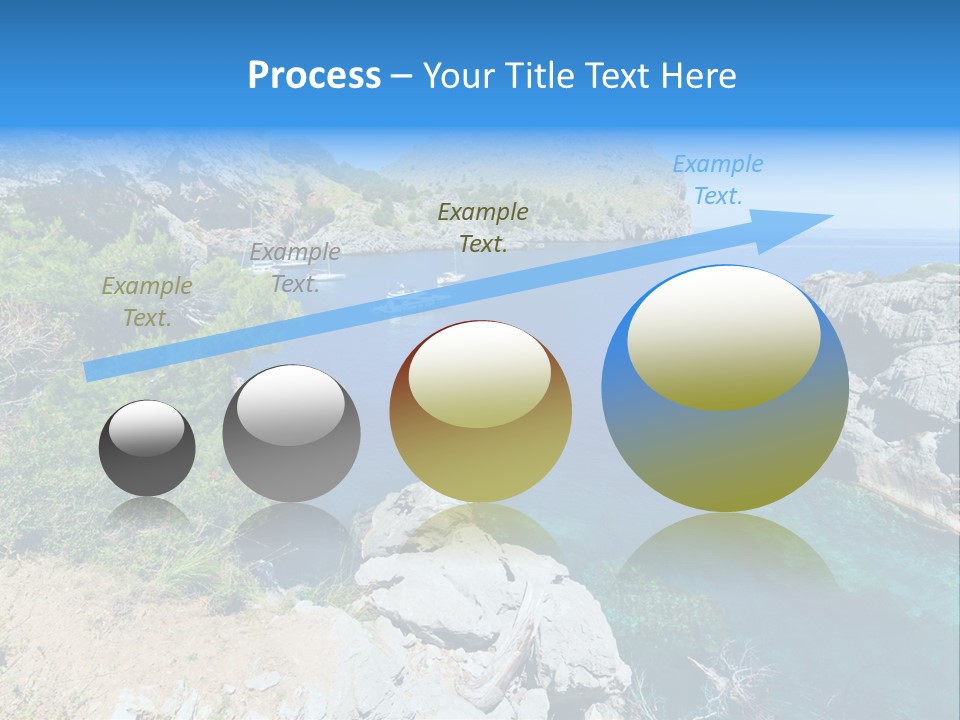 Sailing Paradise Mallorca PowerPoint Template
