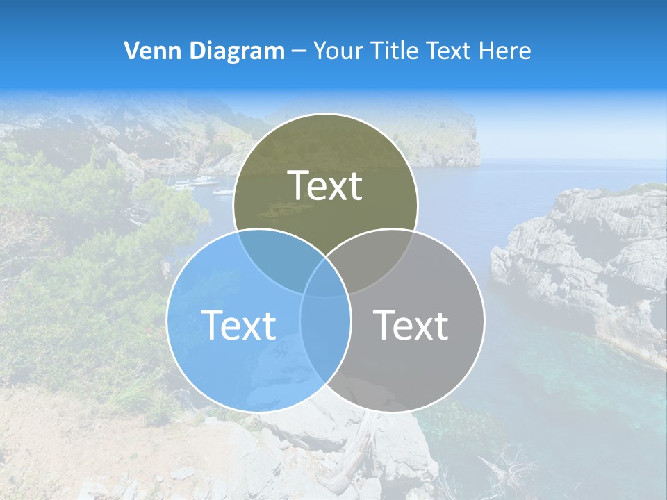 Sailing Paradise Mallorca PowerPoint Template