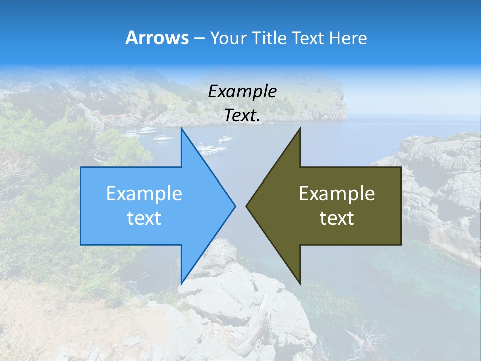 Sailing Paradise Mallorca PowerPoint Template