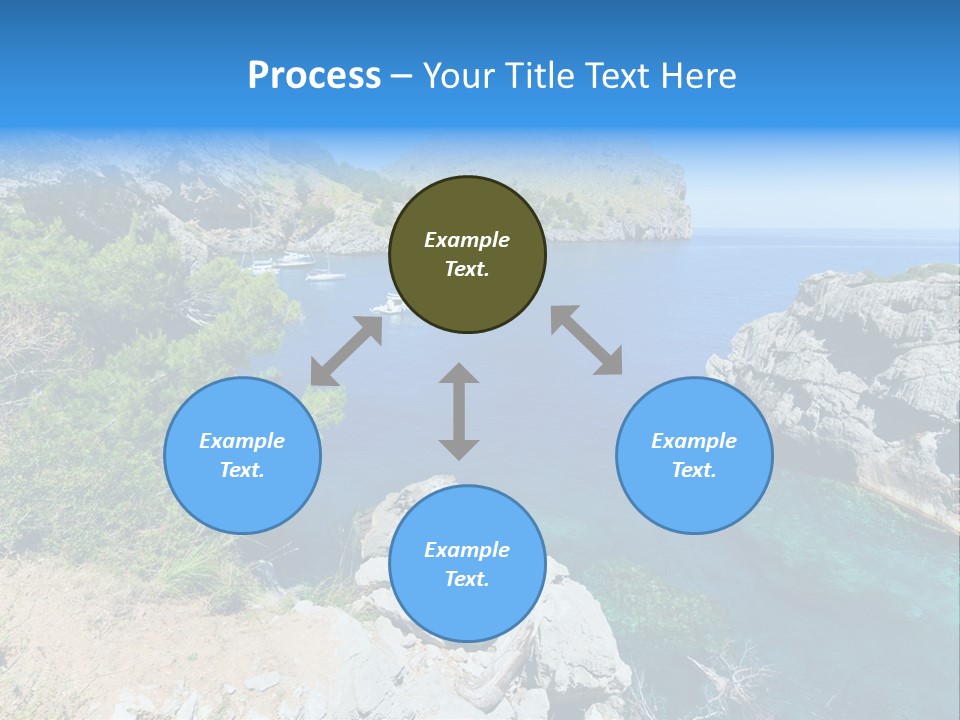 Sailing Paradise Mallorca PowerPoint Template