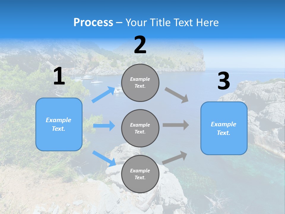 Sailing Paradise Mallorca PowerPoint Template