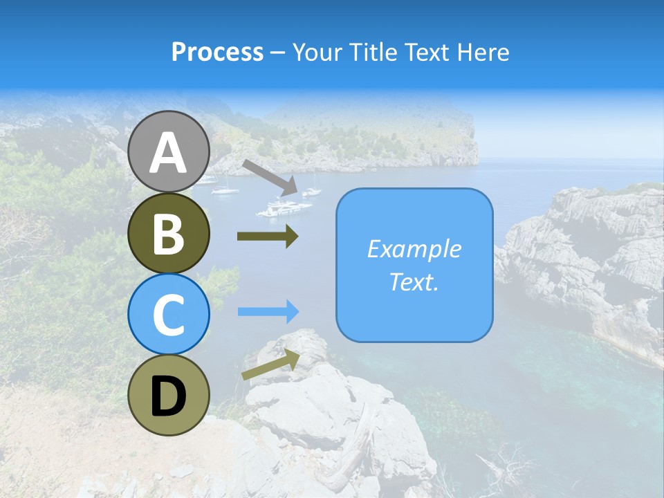 Sailing Paradise Mallorca PowerPoint Template