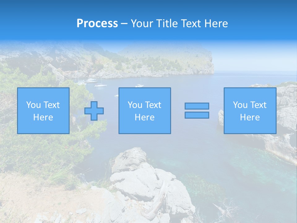 Sailing Paradise Mallorca PowerPoint Template