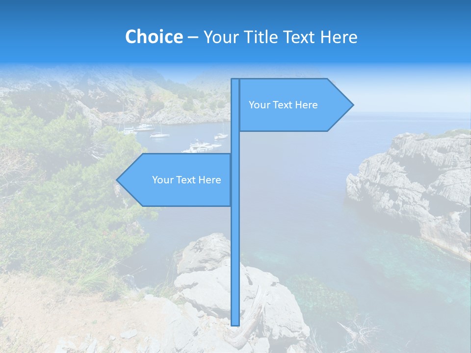 Sailing Paradise Mallorca PowerPoint Template