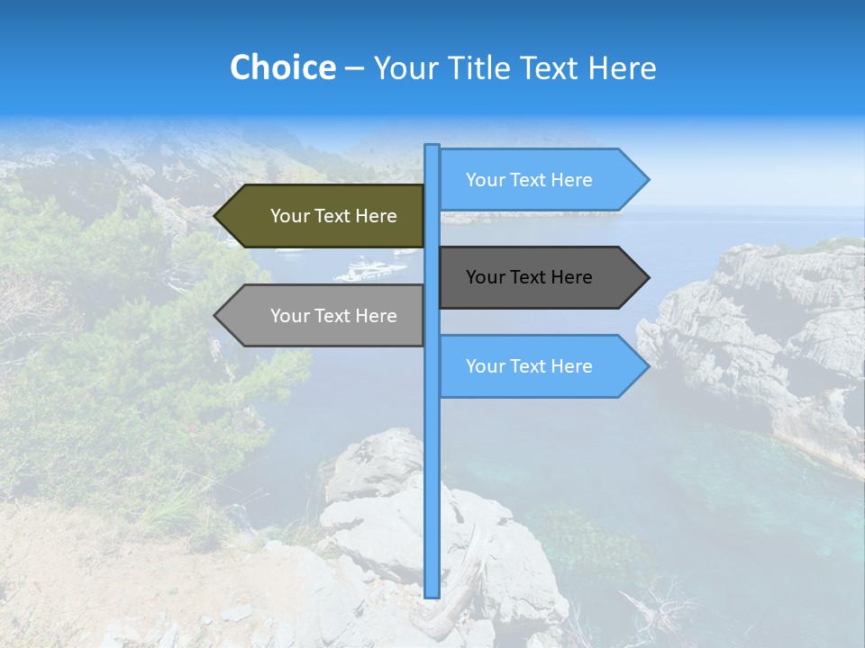Sailing Paradise Mallorca PowerPoint Template