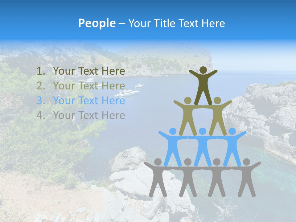 Sailing Paradise Mallorca PowerPoint Template