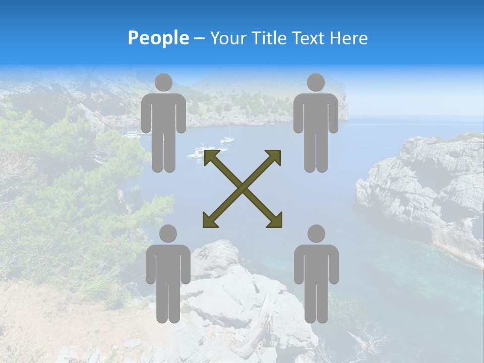 Sailing Paradise Mallorca PowerPoint Template