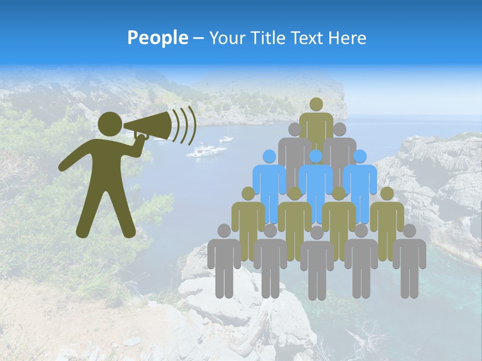 Sailing Paradise Mallorca PowerPoint Template