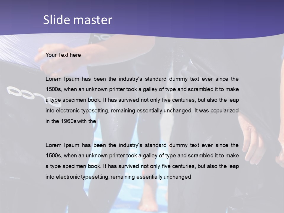 Glasses Lonely Competition PowerPoint Template