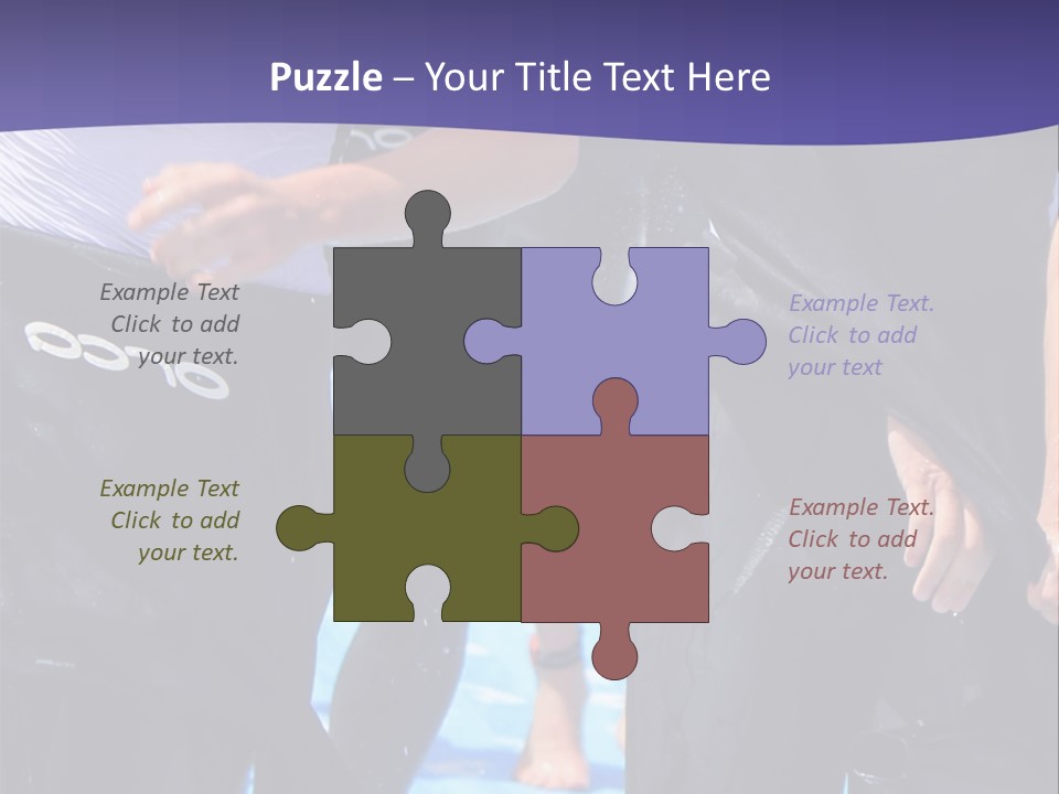 Glasses Lonely Competition PowerPoint Template