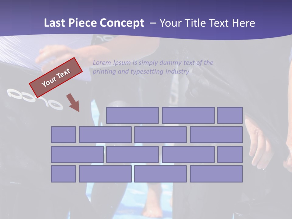Glasses Lonely Competition PowerPoint Template