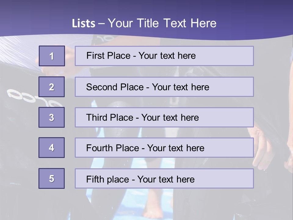 Glasses Lonely Competition PowerPoint Template