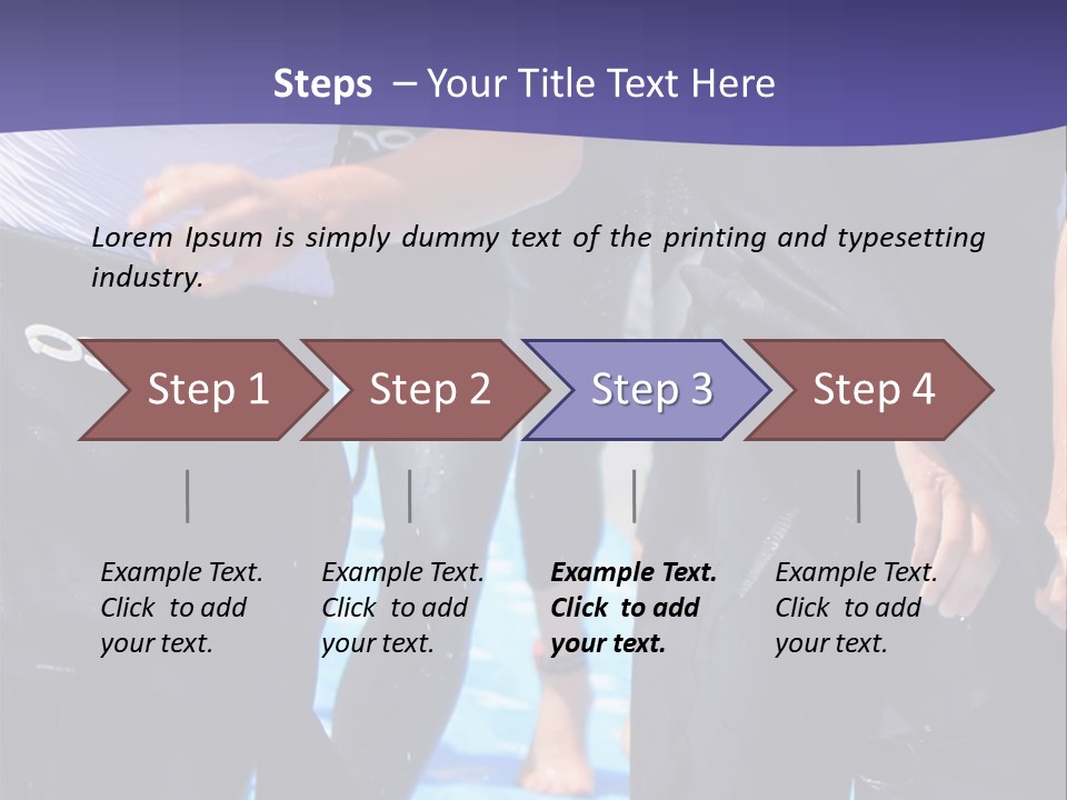Glasses Lonely Competition PowerPoint Template