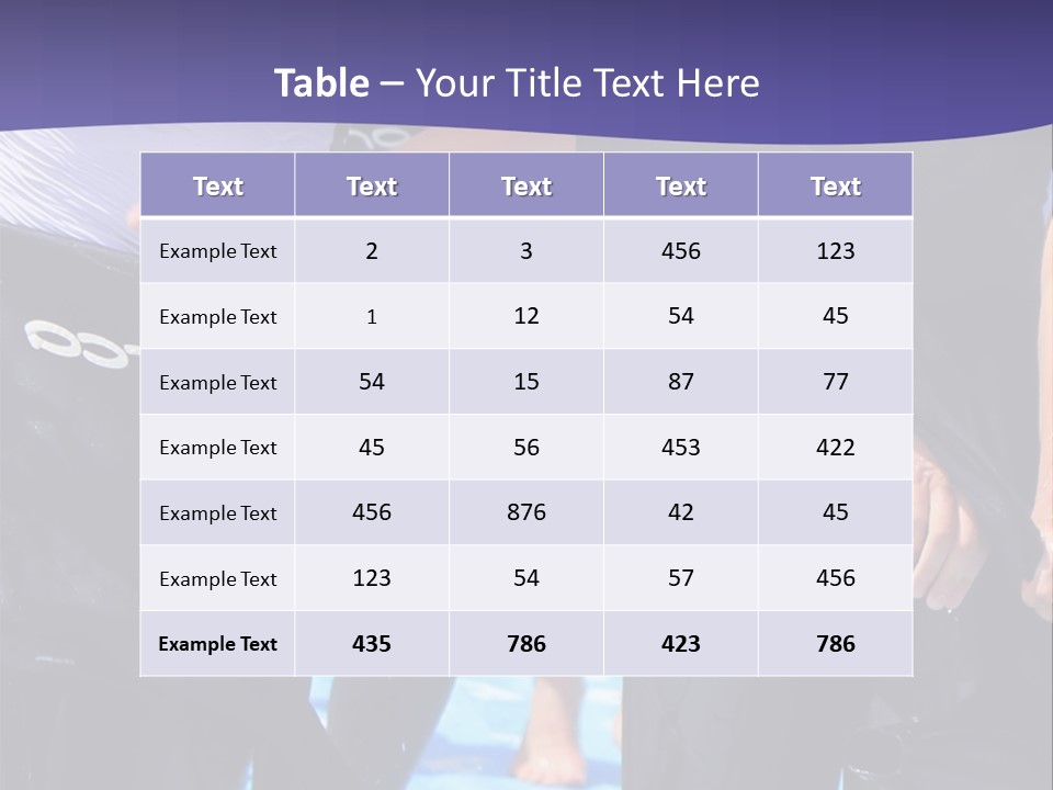 Glasses Lonely Competition PowerPoint Template