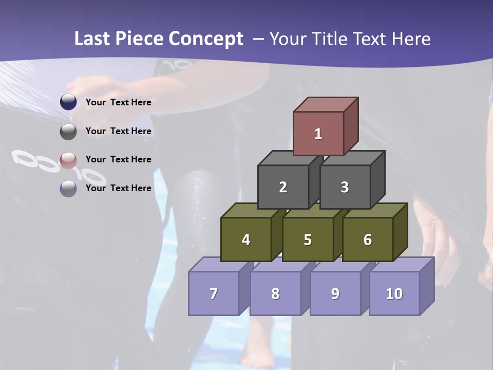 Glasses Lonely Competition PowerPoint Template