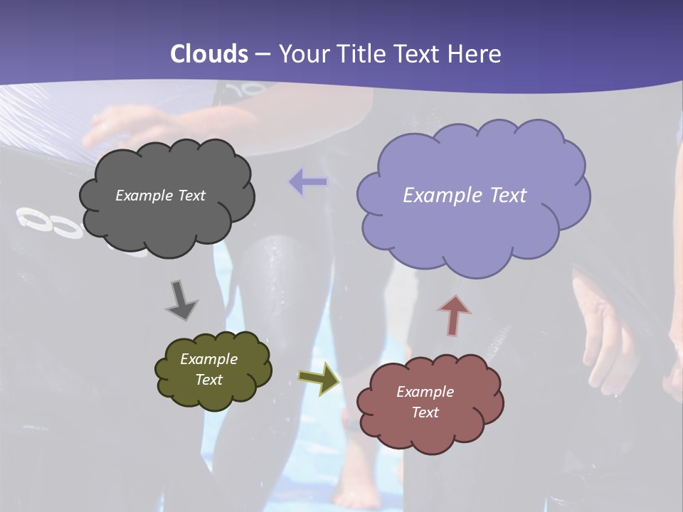 Glasses Lonely Competition PowerPoint Template