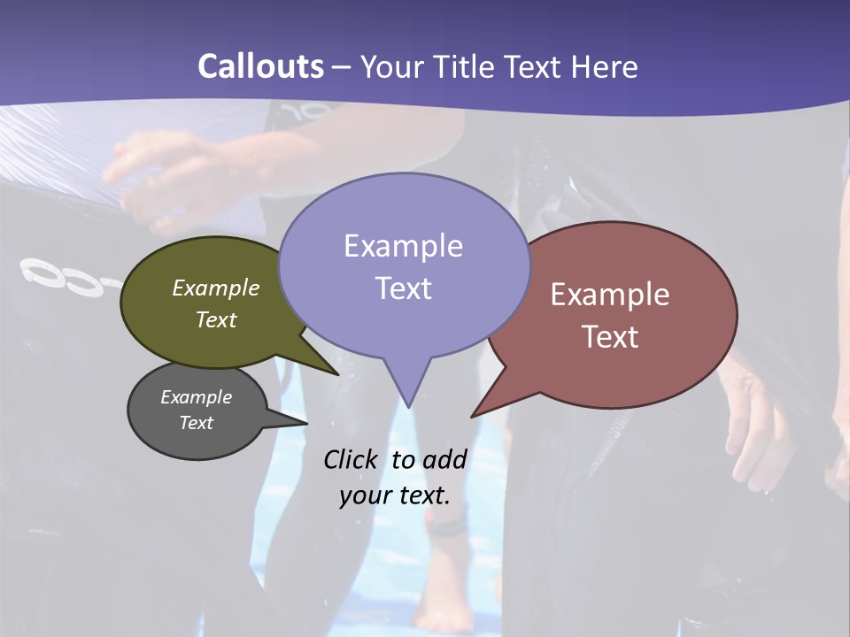 Glasses Lonely Competition PowerPoint Template