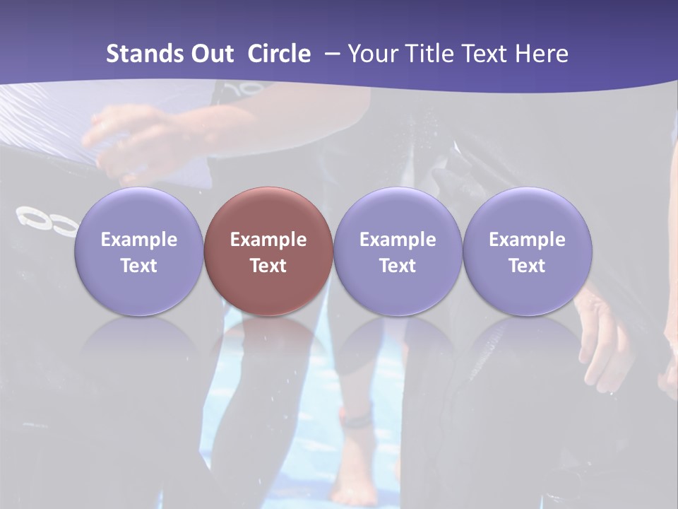 Glasses Lonely Competition PowerPoint Template